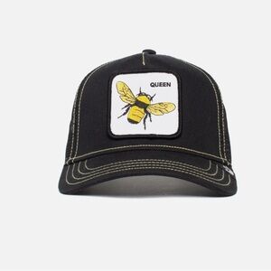 Goorin Bros Queen Bee Black Trucker NWT